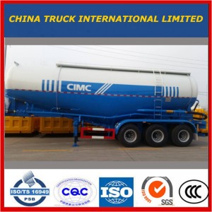 El mejor remolque del tanque del cemento de Bulker de Bulker de la forma en V de Cimc del precio en venta